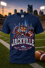 Load image into Gallery viewer, JACKVILLE: Jackson to Nashville Game Day STATEMENT Tee