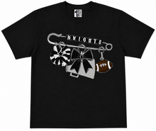 Load image into Gallery viewer, Bailey Knights Football STATEMENT Tee
