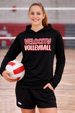 Load image into Gallery viewer, Velocity Volleyball Statement Performance Hoodie
