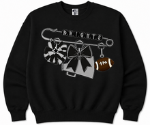 Load image into Gallery viewer, Bailey Knights Football STATEMENT Sweatshirt
