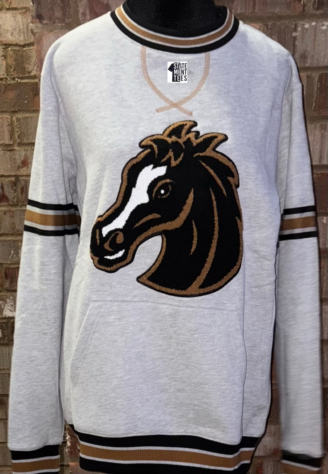 Statement Tee Exclusive — Mavericks Varsity Sweatshirt {PRE-ORDER]